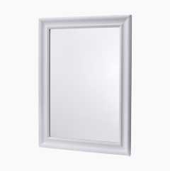 Speil, 50 x 70 cm, hvitt