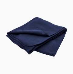 Fleece blanket, 130 x 160 cm, dark blue